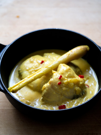 curry fish, lemon grass, indian food, asian food, foodies, chef, cook, home chef, madrid, rosa veloso, seafood