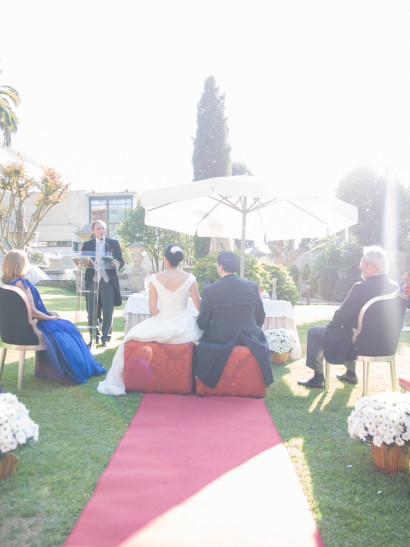 Bride & Groom, wedding, portrait, fancy, garden, Galicia, rosa veloso